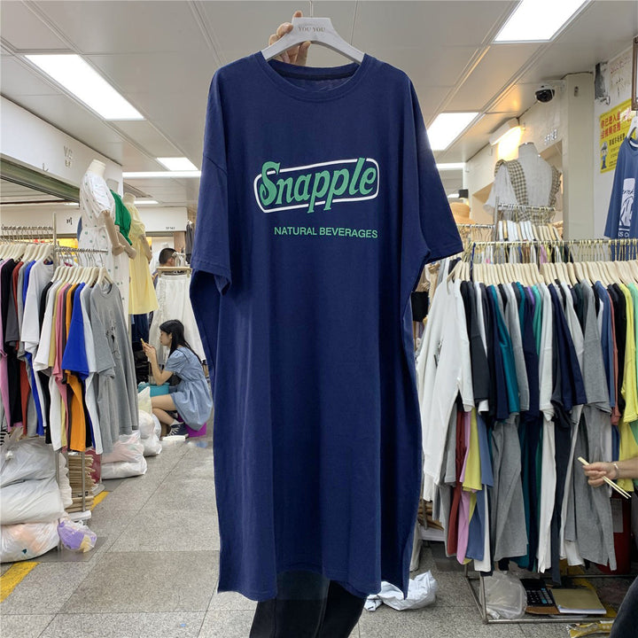 Femme Casual Grafisk Maxikjole Stilla