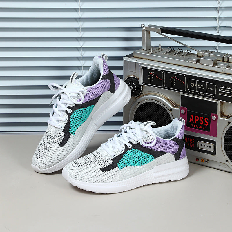 Dame Åndbare Sneakers med fleksibelt Overmateriale og højelastisk Såle Stilla
