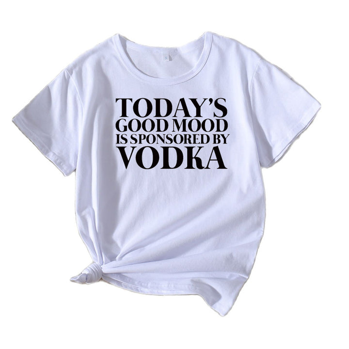 Dame Casual Oversized Statement T-shirt Stilla