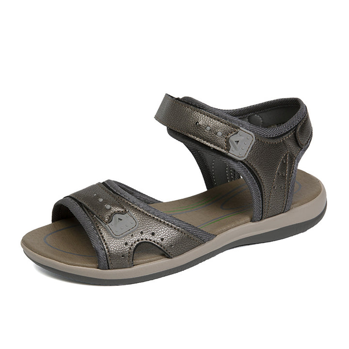 Dame udendørs sandaler med justerbare remme og ergonomisk fodseng Stilla