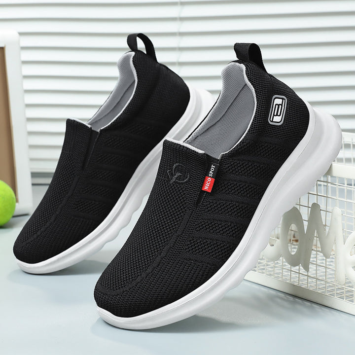 Femme Letvægts Slip-On Vandresko med åndbart Strikkemateriale Stilla