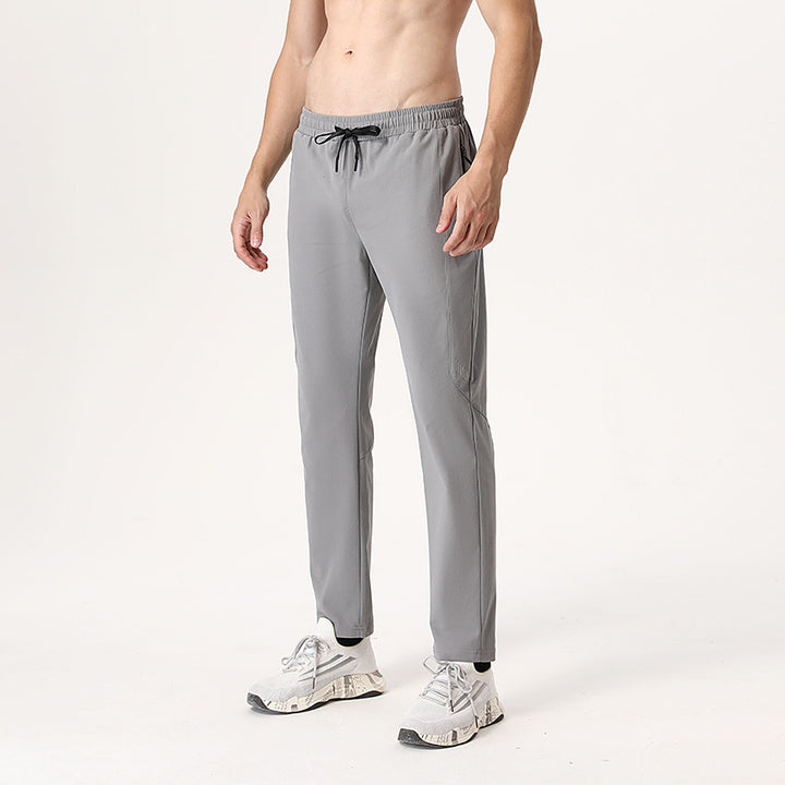 Herrer Sporty hverdag fritidsbukser med elastisk talje og praktiske sidelommer Stilla
