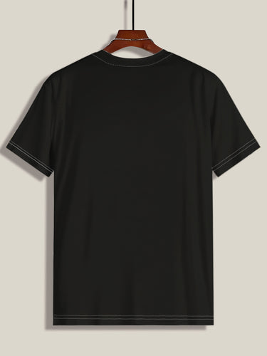 Herrer T-shirt med kraftfuld oksemotiv og åndbare egenskaber Stilla