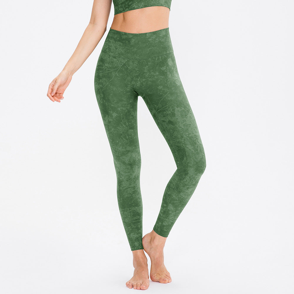 Dame Høj Talje Fitness-Leggings med Elastisk Talje ogÅndbare Egenskaber Stilla