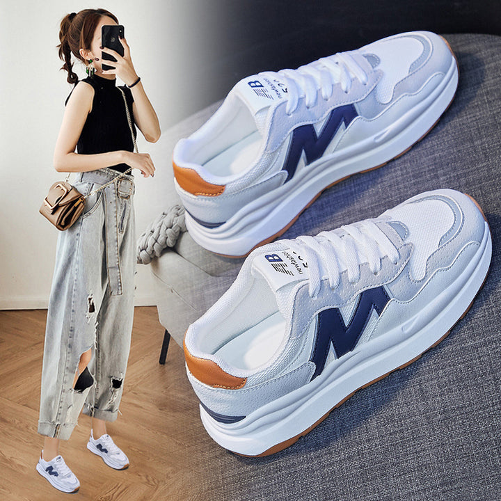 Dame Komfortable Lifestyle-Sneakers med polstret sål Stilla