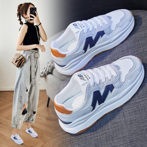 Dame Komfortable Lifestyle-Sneakers med polstret sål Stilla