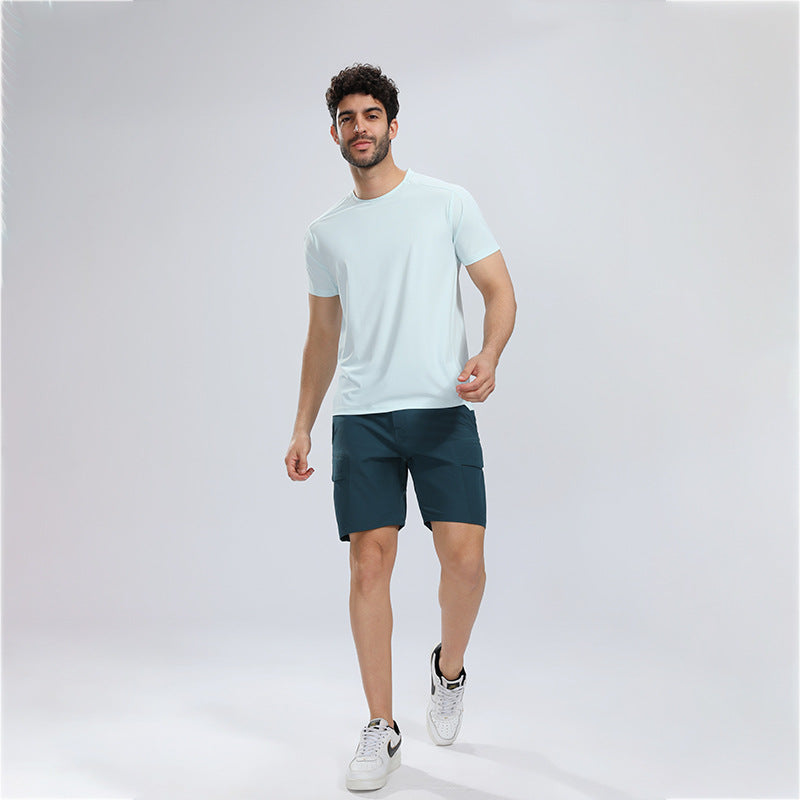 Herrer Åndbart Funktions-T-shirt med ergonomisk pasform og fugttransporterende teknologi Stilla