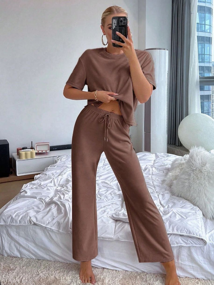 Dame Relaxed Fit To-delt Lounge-Sæt Stilla