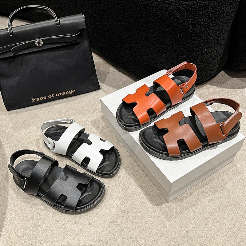Dame Komfortable Sandaler med justerbare remme Stilla