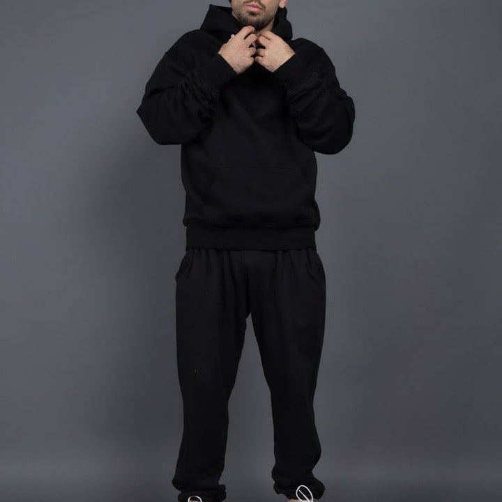 Herrer Behagelig Hoodie og Joggingbukser Sæt Stilla