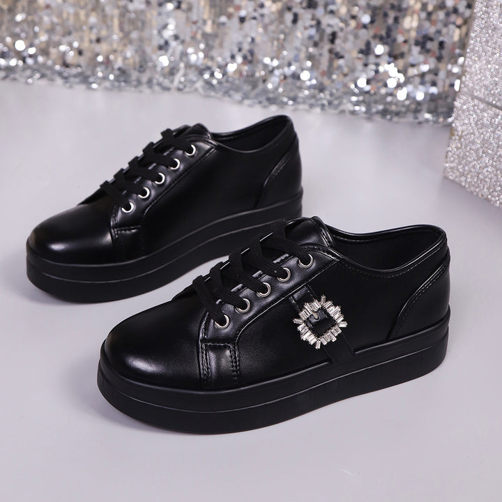 Dame Mode Platform Sneakers Stilla