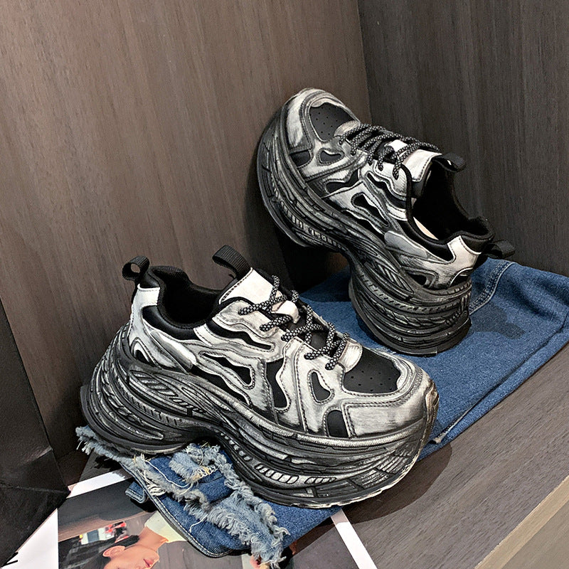 Dame Chunky Sneakers med innovativt dæmpningssystem og ergonomisk sålekonstruktion Stilla