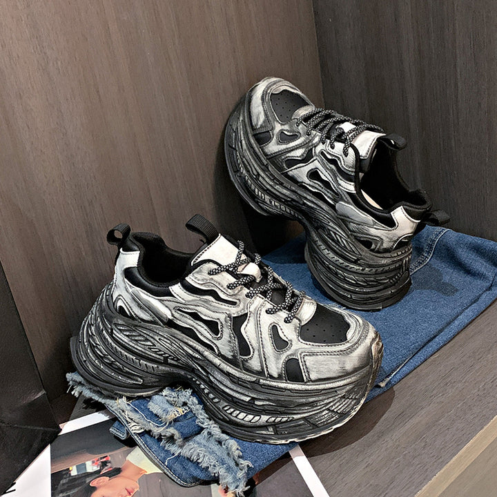 Dame Chunky Sneakers med innovativt dæmpningssystem og ergonomisk sålekonstruktion Stilla