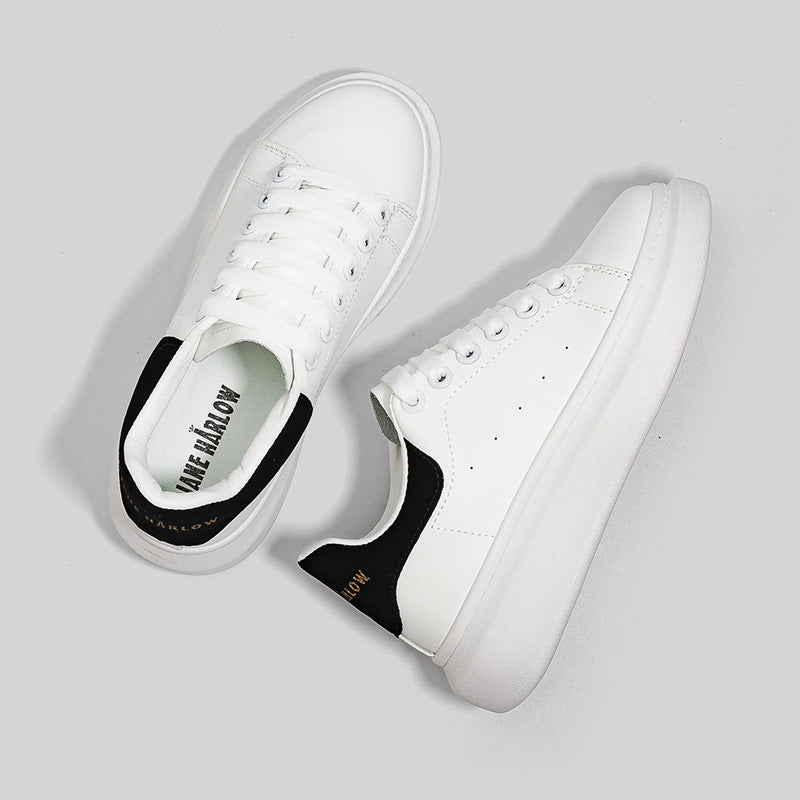 Dame Sneakers med elegant plateau sål og unik hælkonstruktion Stilla