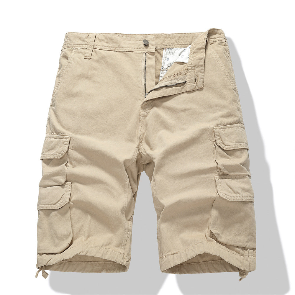 Herre cargo shorts med praktiske sidelommer og åndbart bomuldsblanding Stilla