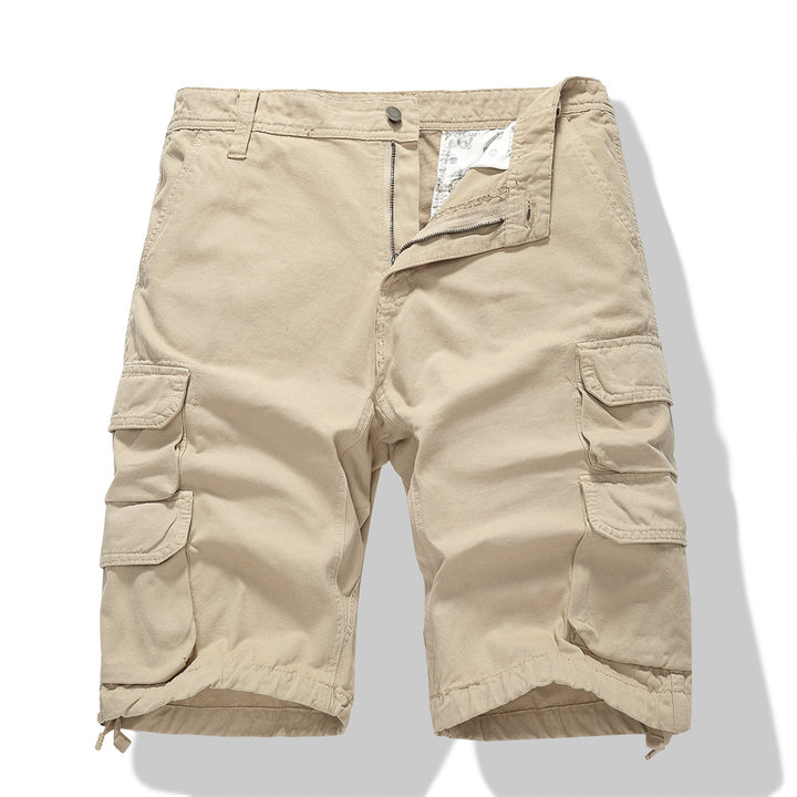 Herre cargo shorts med praktiske sidelommer og åndbart bomuldsblanding Stilla
