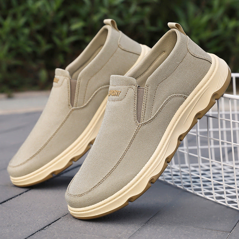 Femme Slip-On Fritids Sneakers med fleksibel sål Stilla