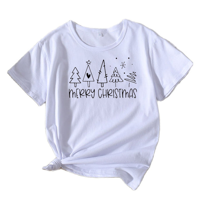 Damer Behagelig Ferie Grafik T-shirt Stilla
