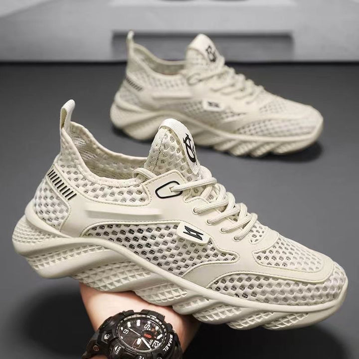 Herrer Åndbare Løbesneakers med fleksibel Såle og stødabsorberende Design Stilla