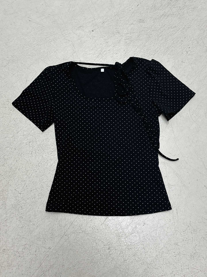 Damer Polka Dot Bluse Skovae