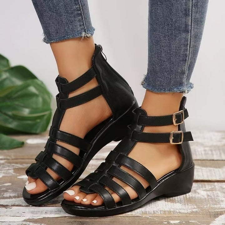 Dame elegante Riemchen-sandaler med komfortabel fodsenge støtte Stilla