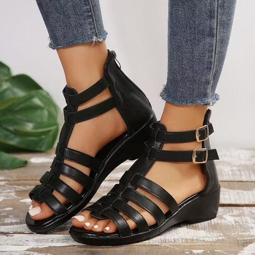 Dame elegante Riemchen-sandaler med komfortabel fodsenge støtte Stilla