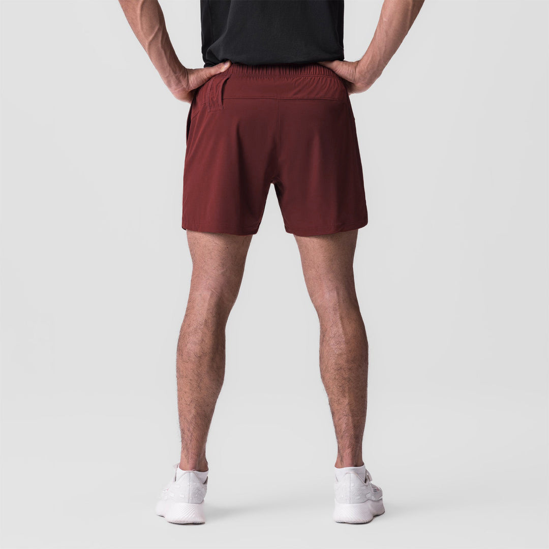 Herrer Sportsløbeshorts med elastisk talje og praktiske lynlåslommer Stilla
