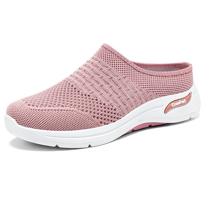 Dame Åndbare Clogs i elastisk Mesh med fleksibel sål Stilla