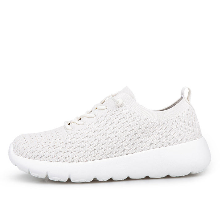 Unisex nan let vægtstrikket slip-on med konturkomfortfodseng og stødabsorberende bølgeløbssål Skovae