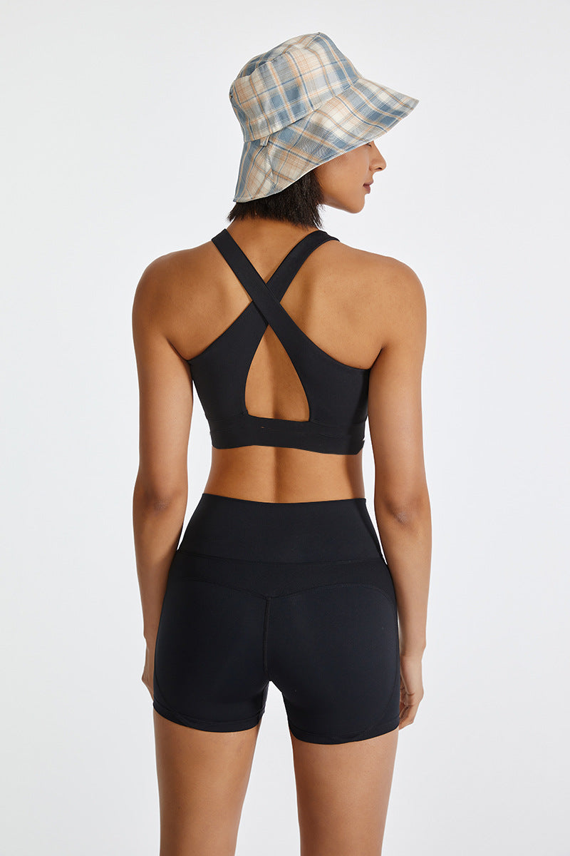 Stilla | Waist Peach Hip Yoga Pants Mave Kontraktions Sports Fitness Shorts Til Kvinder