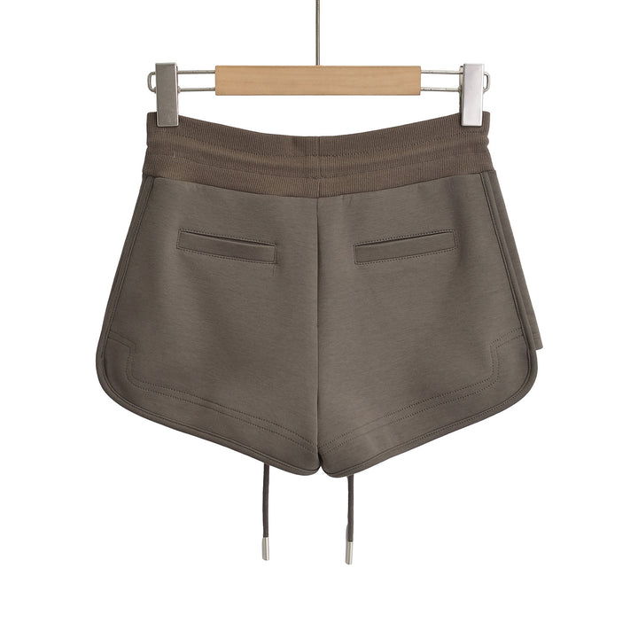 Dame Sporty fritidsshorts med justerbar snøre og afslappet design Stilla