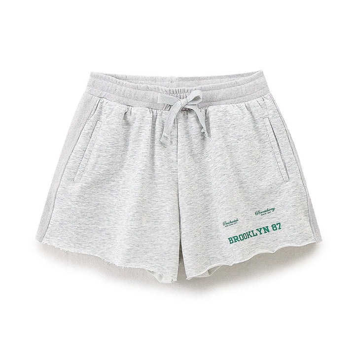 Dame afslappede fritidsshorts med elastisk talje og praktiske lommer Skovae