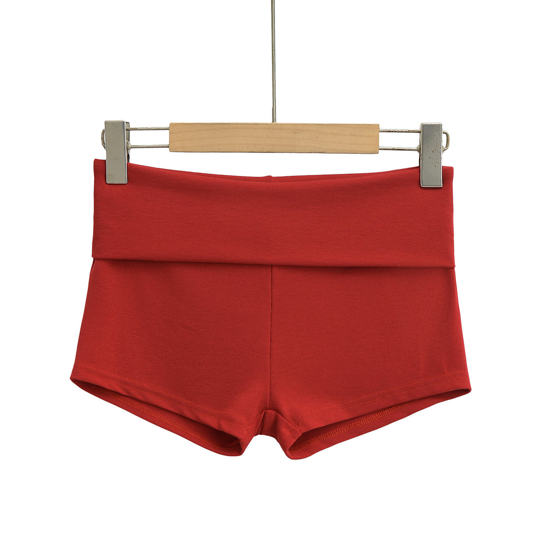 Dame Sportliche Høj talje shorts med elastisk komfortbånd Stilla
