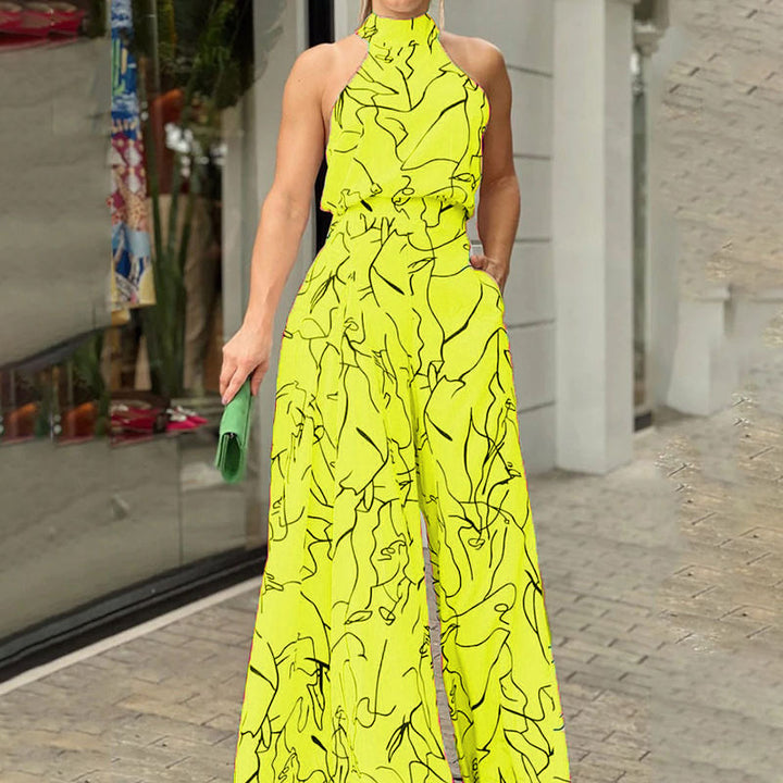 DameElegant Jumpsuit med raffinerede detaljer Skovae