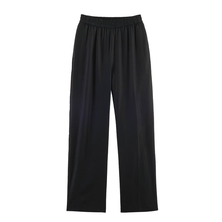 Dame elegant løs Culotte med elastisk talje Skovae