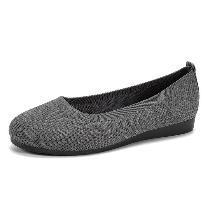 Dame Ballerinas med fleksibelt overmateriale og skridsikker sål Stilla