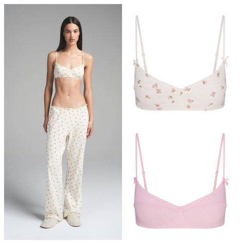 Dame struktureret Bralette Top Stilla