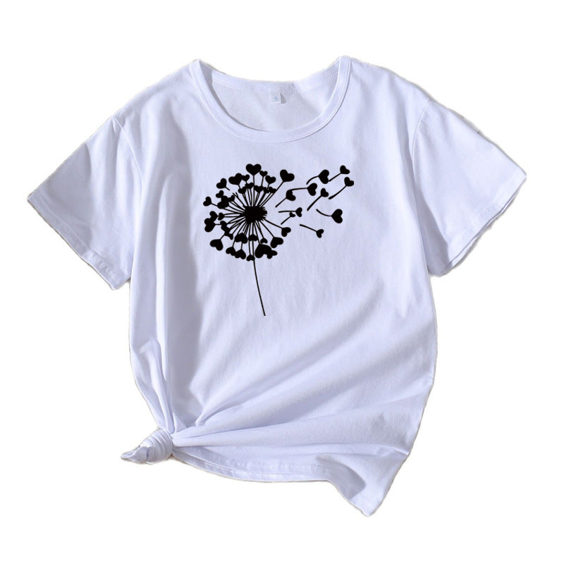 Damer stilfuldt grafisk T-shirt Stilla