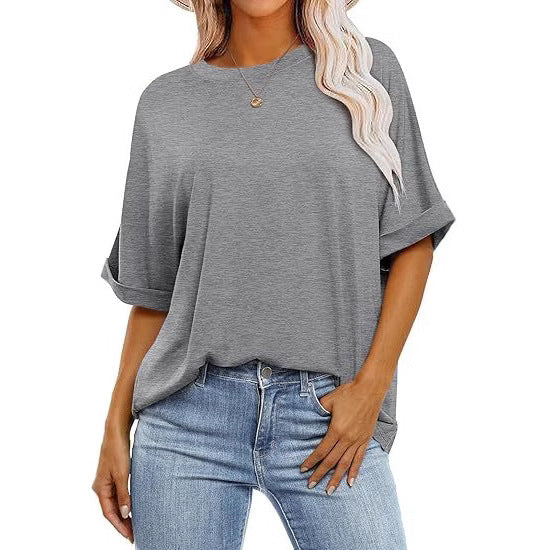 Dame Oversized T-Shirt med afslappet snit Stilla
