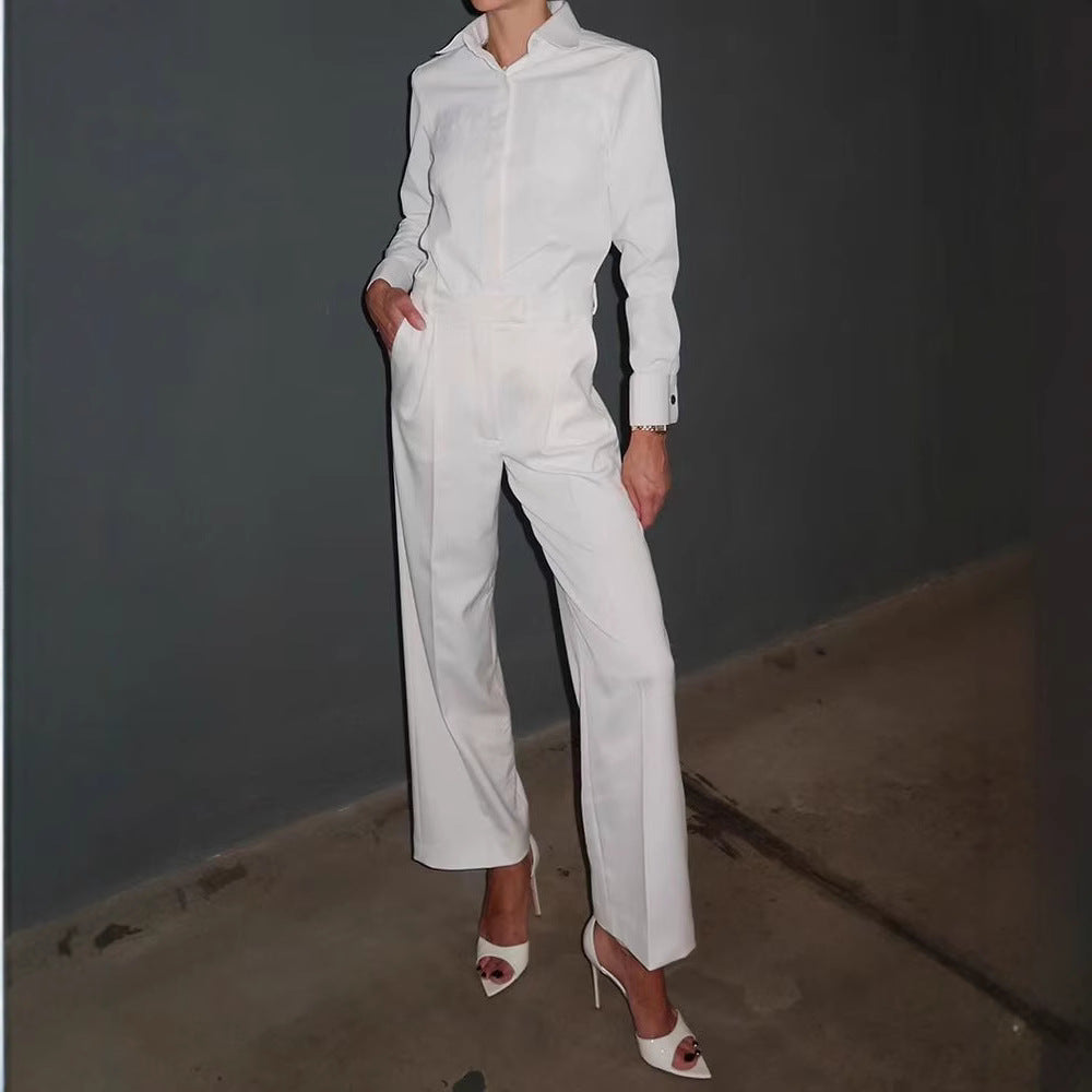 Dame Elegant Blusejakke med Cut-Out-design Skovae