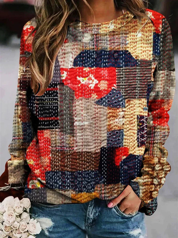 Stilla | Pullover I Trykt Uld