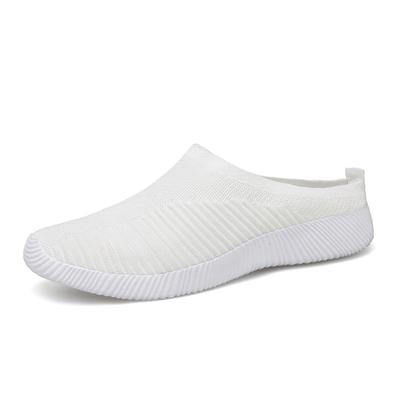 Dame nan ultralet Slip-On fritidssko med sømløs netstrik, ergonomisk hælflap og fleksibel bølge sål Skovae