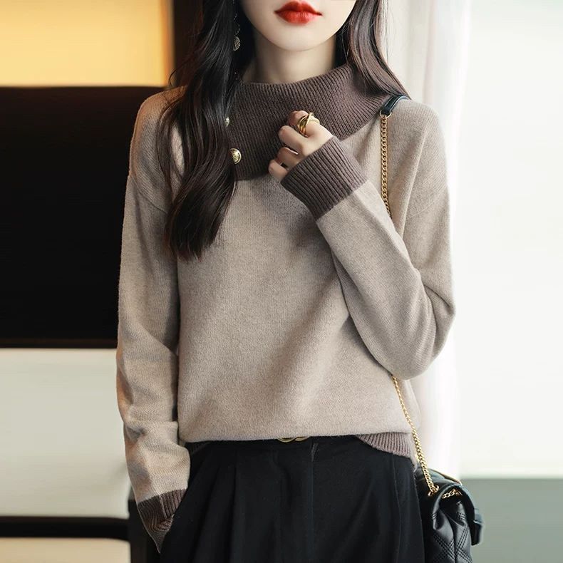 Kvindernes Lune Turtleneck Sweater Stilla