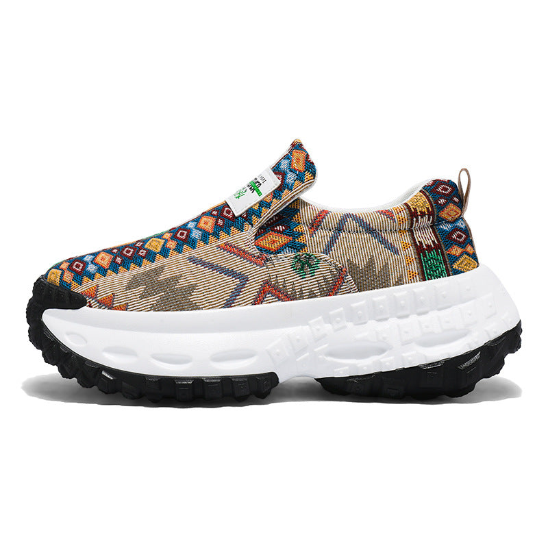 Dame Etnisk Inspirerede Slip-On Sneakers Stilla