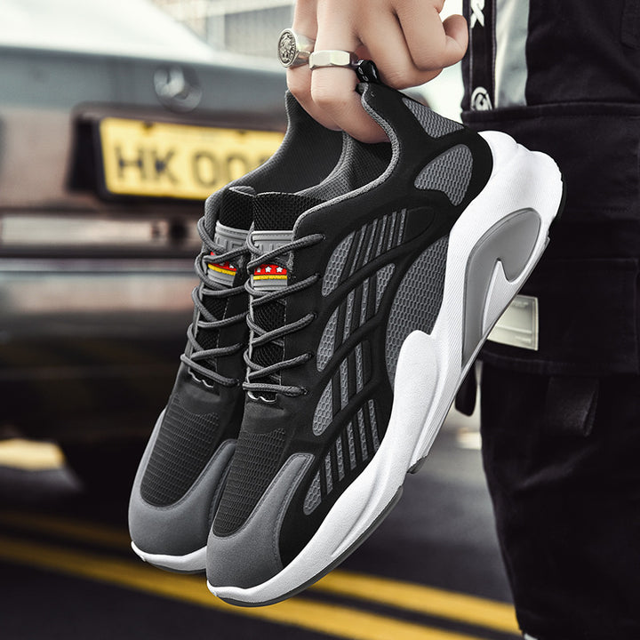 Herrer Sporty Dæmpningssneakers med åndbare netpartier Stilla
