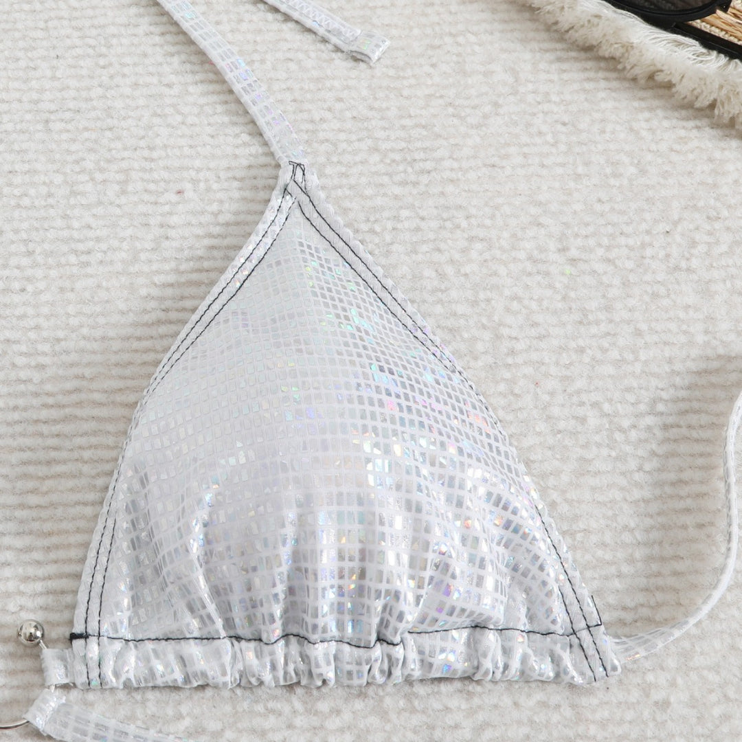Dame To-delt Crisscross Bikini Sæt Stilla