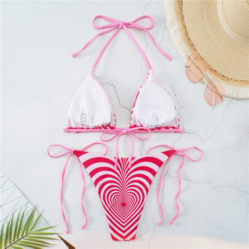 Kvinder Triangle Bikini Sæt Stilla