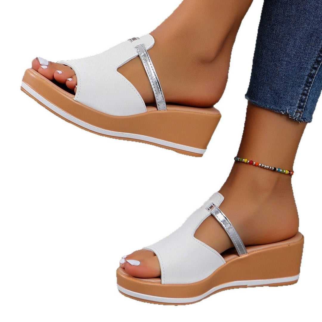 Dame Wedge-sandaler med stilfuldt remdesign og komfortabel sål Stilla