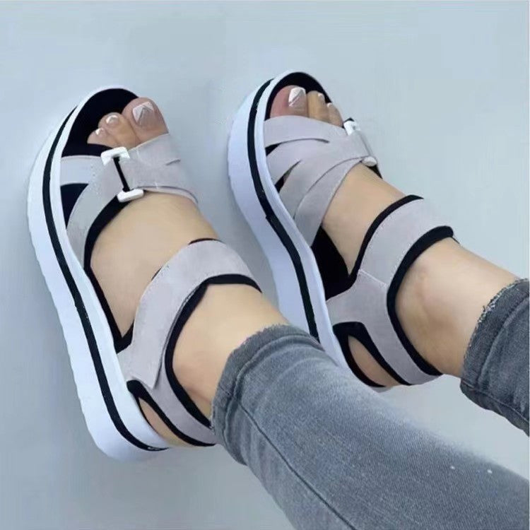 Dame Sporty Sandaler med komfortabel sål Stilla