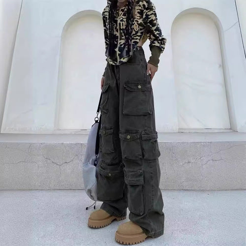 Stilla | Multi-pocket Loose Cargo Bukser